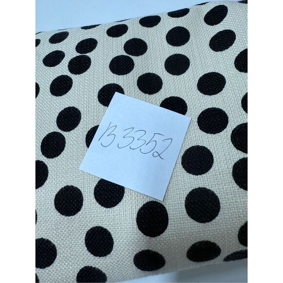 J. Crew Dress Black & Cream Classic Polka Dot Sheath Dress Size 6 Cotton Blend - Picture 10 of 10